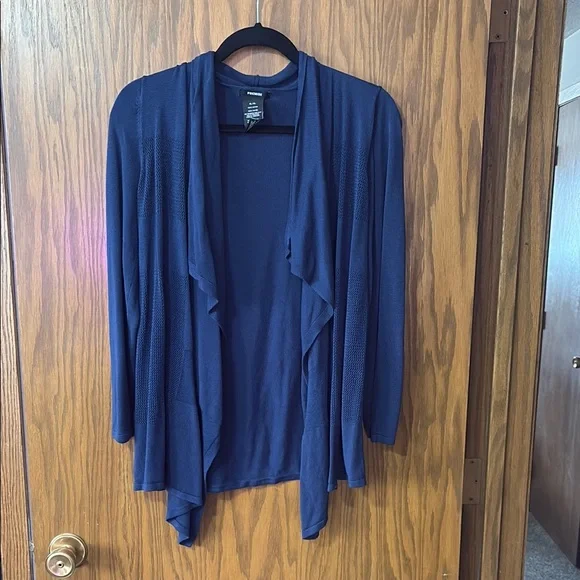 Premise Sweaters Womens Navy Blue Open Front Cardigan Poshmark